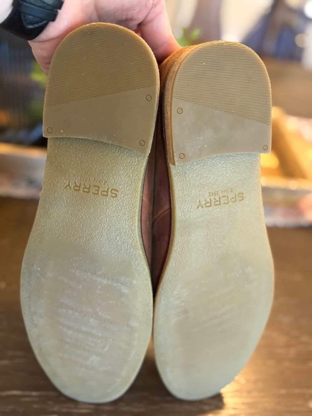 Sperry Top-Sider Seaport Levy Loafer Light Brown Leather - Women’s - EUC - Picture 6 of 6
